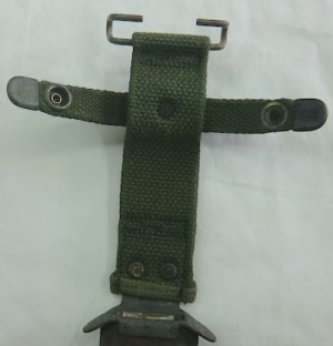 画像7: M8A1スキャバード　M7銃剣のサヤ　中古良品02