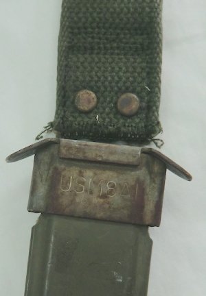 画像6: M8A1スキャバード　M7銃剣のサヤ　中古良品03