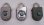 画像1: 軍用パドロック　US刻印　8077 　S＆G　ナンバー錠　60年代　中古良品 (1)