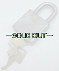 軍用パドロック　US刻印　AMERICAN LOCK　中古良品