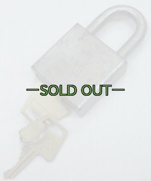 画像1: 軍用パドロック　US刻印　AMERICAN LOCK　中古良品