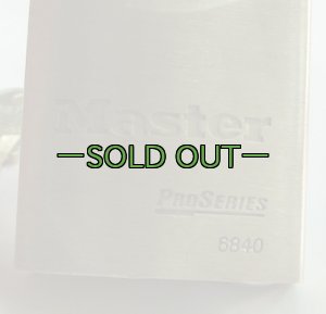 画像4: パドロック　MASTER LOCK　6840