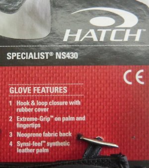 画像8: HATCH　オールウェザーシューティンググローブ　NS-430　黒
