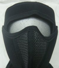 フェイスマスク　黒　UTM