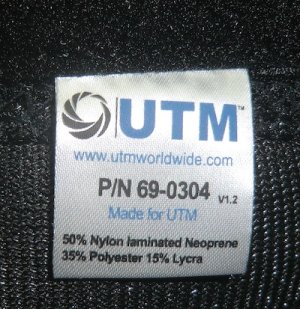 画像7: フェイスマスク　黒　UTM