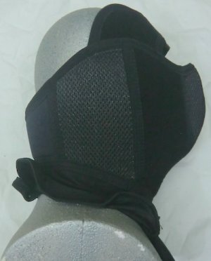 画像4: フェイスマスク　黒　UTM