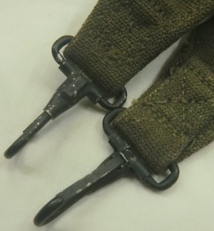 画像3: 汎用ストラップ　コットン　50〜60年代　スチール