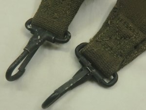 画像2: 汎用ストラップ　コットン　50〜60年代　スチール