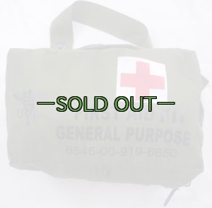 画像2: 航空機用ファーストエイド ポーチ　薄手ナイロン　中身入り　中古上