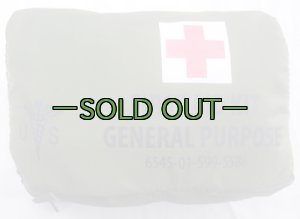 画像2: 航空機用ファーストエイド ポーチ　薄手ナイロン　中身入り　極上品