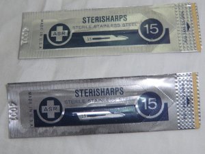 画像4: サージカルメス用ブレード　70年代　未使用