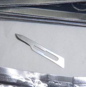 画像7: サージカルメス用ブレード　70年代　未使用