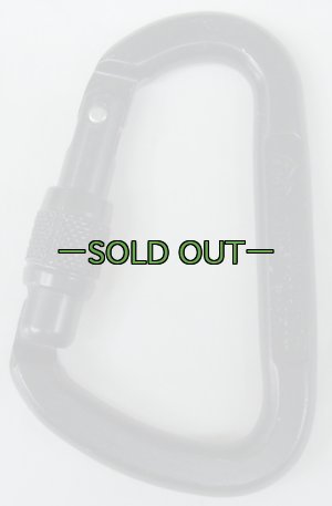 画像2: カラビナ　スチール　スクリューロック AUSTRIALPIN　黒