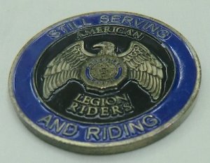 画像2: チャレンジコインAMERICAN LEGION RIDERS