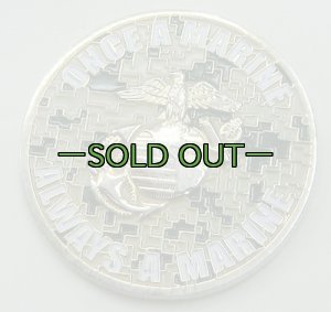 画像1: チャレンジコインONCE A MARINE