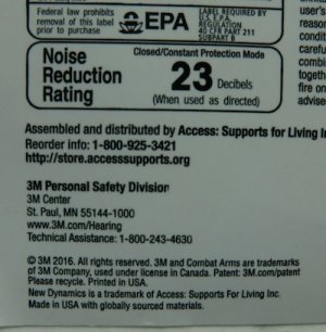 画像6: 耳栓　イヤープラグ　COMBAT ARMS