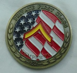 画像3: チャレンジコインPRIVATE FIRST CLASS