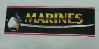 ステッカー　MC　MARINES　9.5×28.5cm