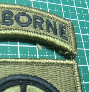 画像2: ARMY　82空挺師団　ベロクロ付き　パッチ