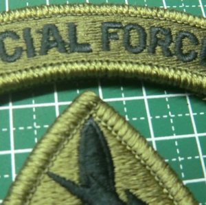 画像2: ARMY　グリンベレー　ベロクロ付き　パッチ