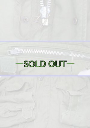 画像3: M65フィールドジャケット　OD　S-ショート　67年　中古良品　アルミZIP