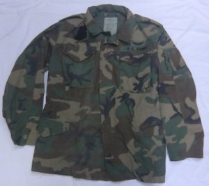画像1: エアクルージャケット　ウッドランド　厚手