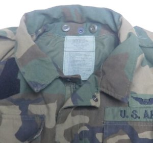 画像2: エアクルージャケット　ウッドランド　厚手