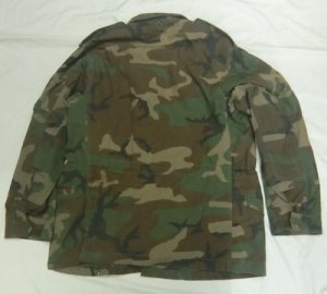 画像18: エアクルージャケット　ウッドランド　厚手