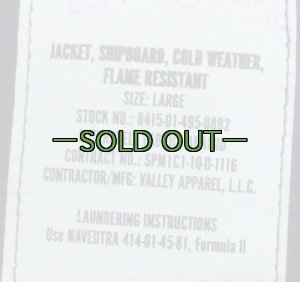 画像3: NAVY防寒ジャケット　シップボード　耐火