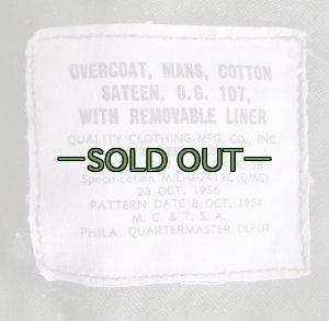画像4: M1950オーバーコート　S-ロング　中古上　50年代