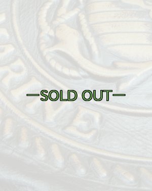 画像7: レザーデニムジャケット　Lサイズ　MCエンボス加工　中古上