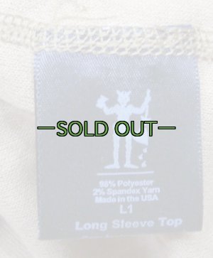 画像5: 軍用ロングスリーブシャツ　ハーフジップ　デビルマーク