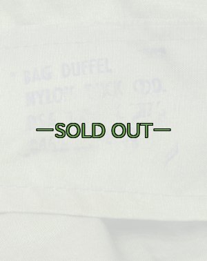 画像3: ナイロン　ダッフルバッグ　ワンショルダー　60年代　中古上