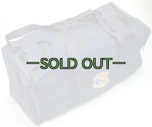 画像2: AF刺繍ボストンバッグ　紺色　パッチ付　中古良品