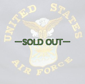 画像4: AF刺繍ボストンバッグ　紺色　パッチ付　中古良品