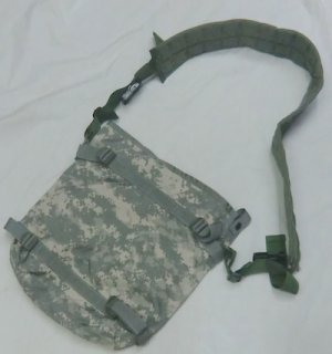 画像1: ACUラジオポーチ　メインパック用　MOLLEショルダーストラップ付き