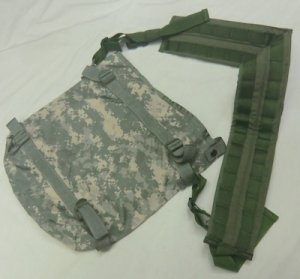 画像2: ACUラジオポーチ　メインパック用　MOLLEショルダーストラップ付き
