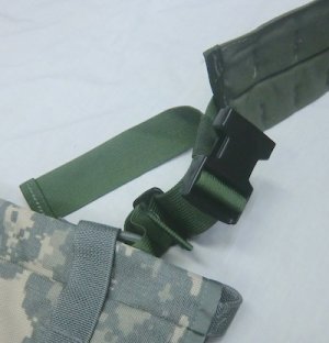 画像6: ACUラジオポーチ　メインパック用　MOLLEショルダーストラップ付き