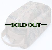 シューポーチ　MARPAT　ブラウンジッパー