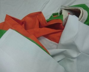 画像11: インド国旗　コットン　180×270cm