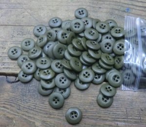 画像1: MARPATウッドボタン