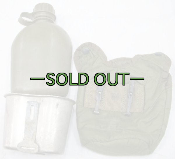 画像2: 1QT水筒セット　60年代　ナイロンカバー (2)