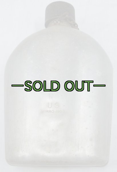 画像2: 1QT水筒03　アルミ　50年代 (2)