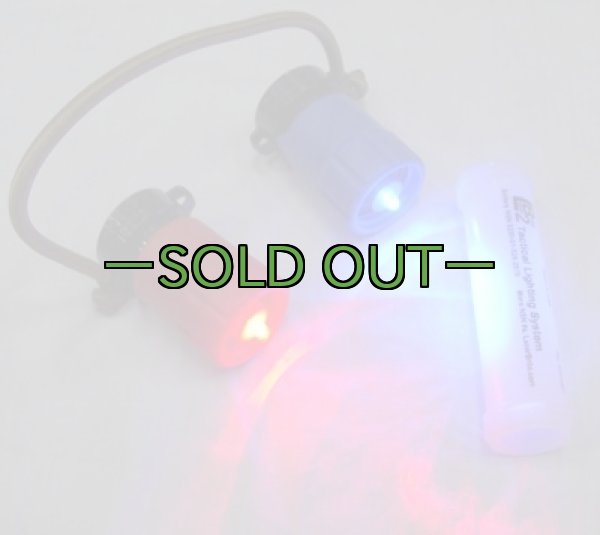 画像4: LB2タクティカル ライト　赤/青 (4)