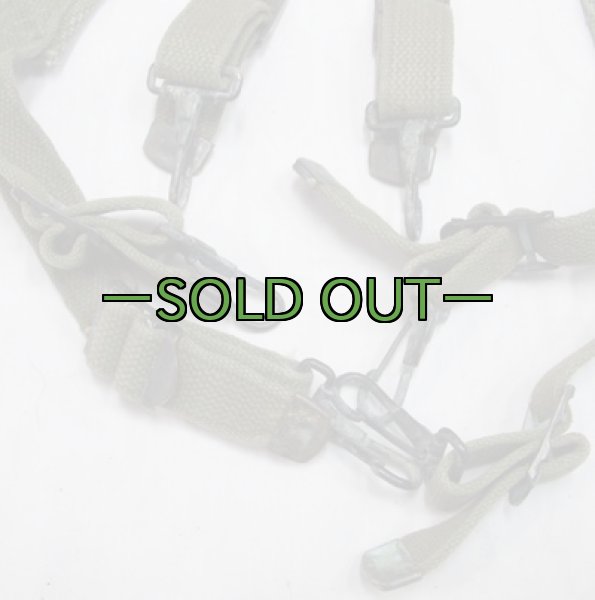 画像4: X型サスペンダー　コットン　50年代 (4)