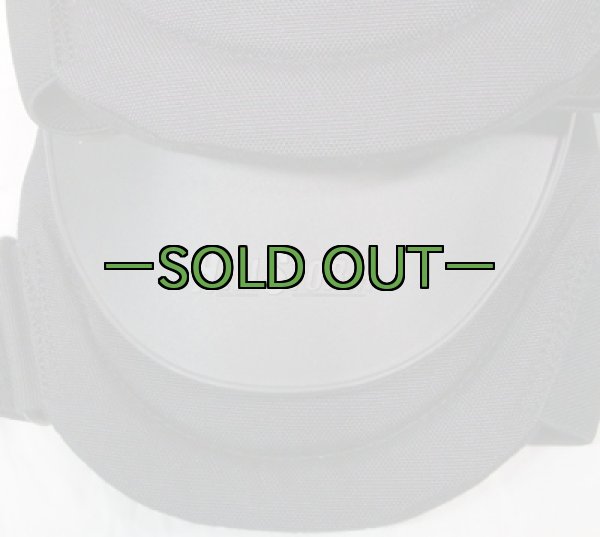 画像3: ニーパッド　HELL STORM　黒 (3)