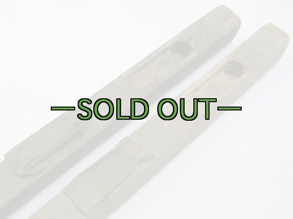 画像2: 軍用木製コット用 横棒2本セット (2)