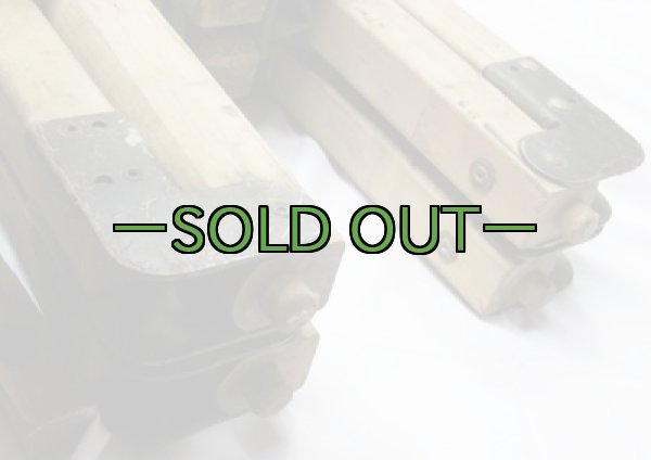 画像2: 軍用木製コット 50~60年代02 (2)