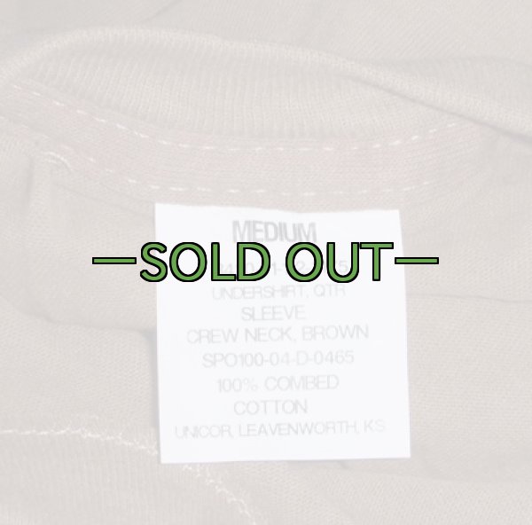 画像2: 軍用Tシャツ01　未使用 (2)