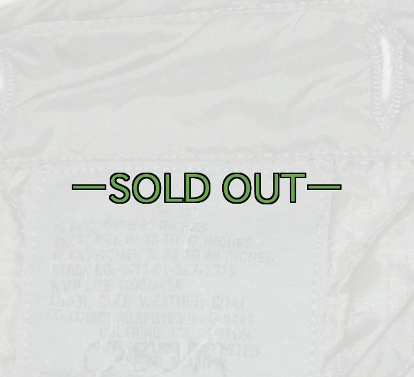 画像3: M65フィールドジャケット用ライナー　ボタン付　ACU　ABU (3)